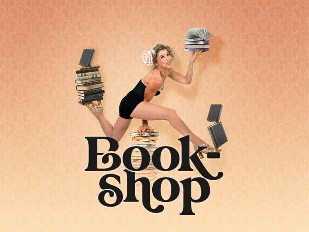 Anzeige: Bookshop, ein neues Kapitel der Varieté Unterhaltung, die neue Show im GOP Bad Oeynhausen vom 5. Mai bis zum 25. Juni 2023