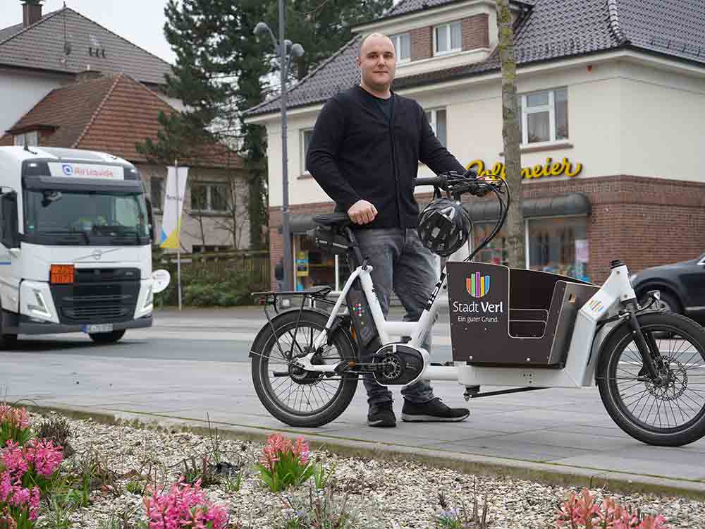 Verl, Förderprogramm für Lastenfahrräder wird um 2 Jahre verlängert