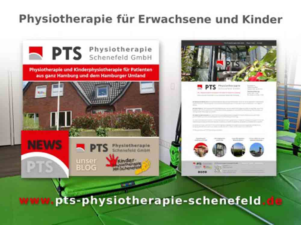 Hamburg, PTS Physiotherapie startet News Blog rund um Physiotherapie für Erwachsene und Kinder