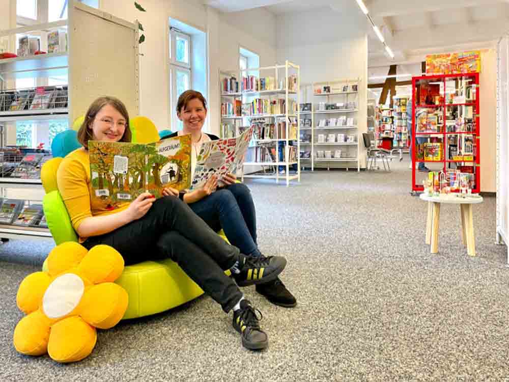 Mehr Platz für Kinderbücher und Jugendbücher, Stadtbibliothek Rietberg wurde umgestaltet