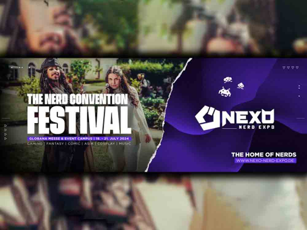 Nerd Expo (NEXO) ist wieder da: Nerd Convention trifft Rock Festival, 19. bis 21. Juli 2024