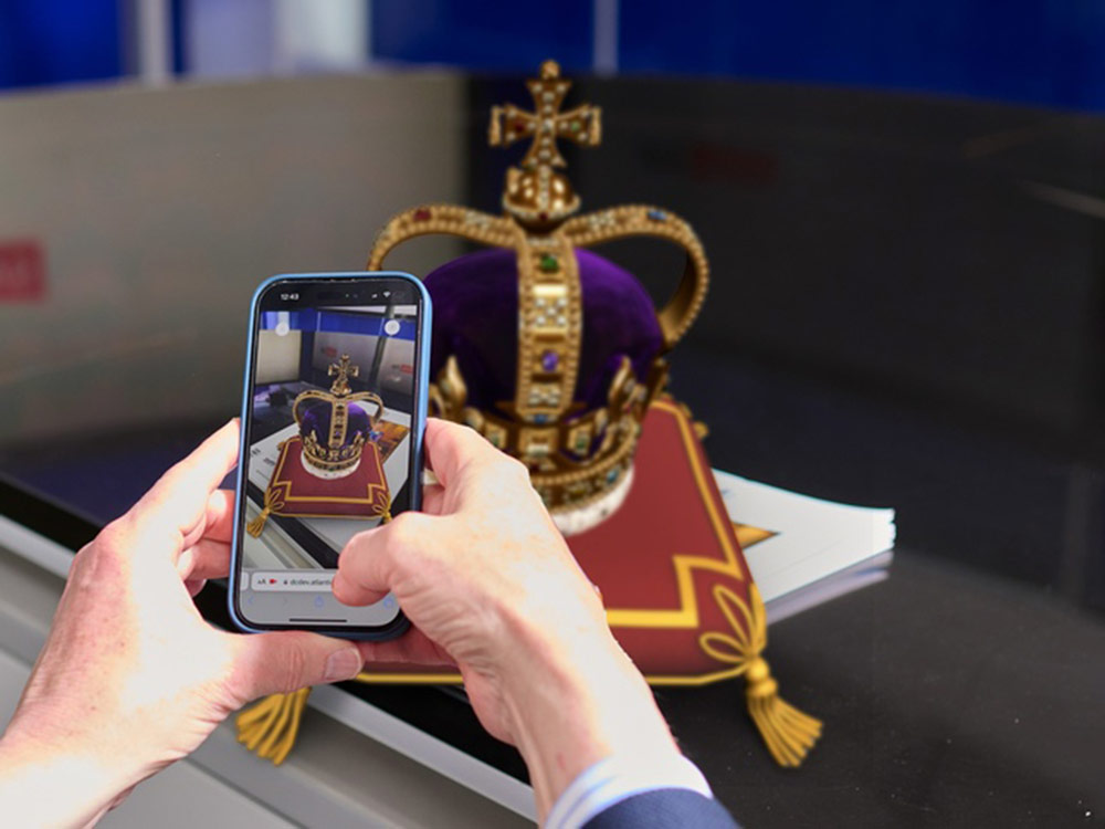 Passend zur Krönung von Charles III.: Niantic Technologie ermöglicht interaktive AR Erfahrung