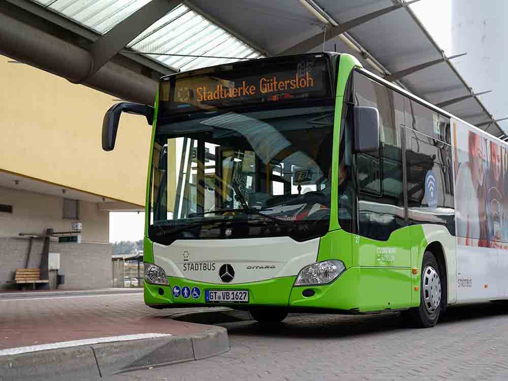 Pfingstwochenende 2023: Stadtbus Gütersloh GmbH erweitert Angebot