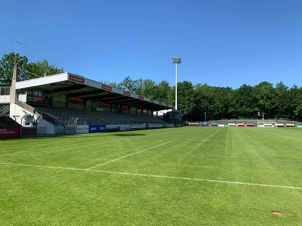 FC Gütersloh. FCG in der Regionalliga: Der WDFV genehmigt das Stadion im Heidewald