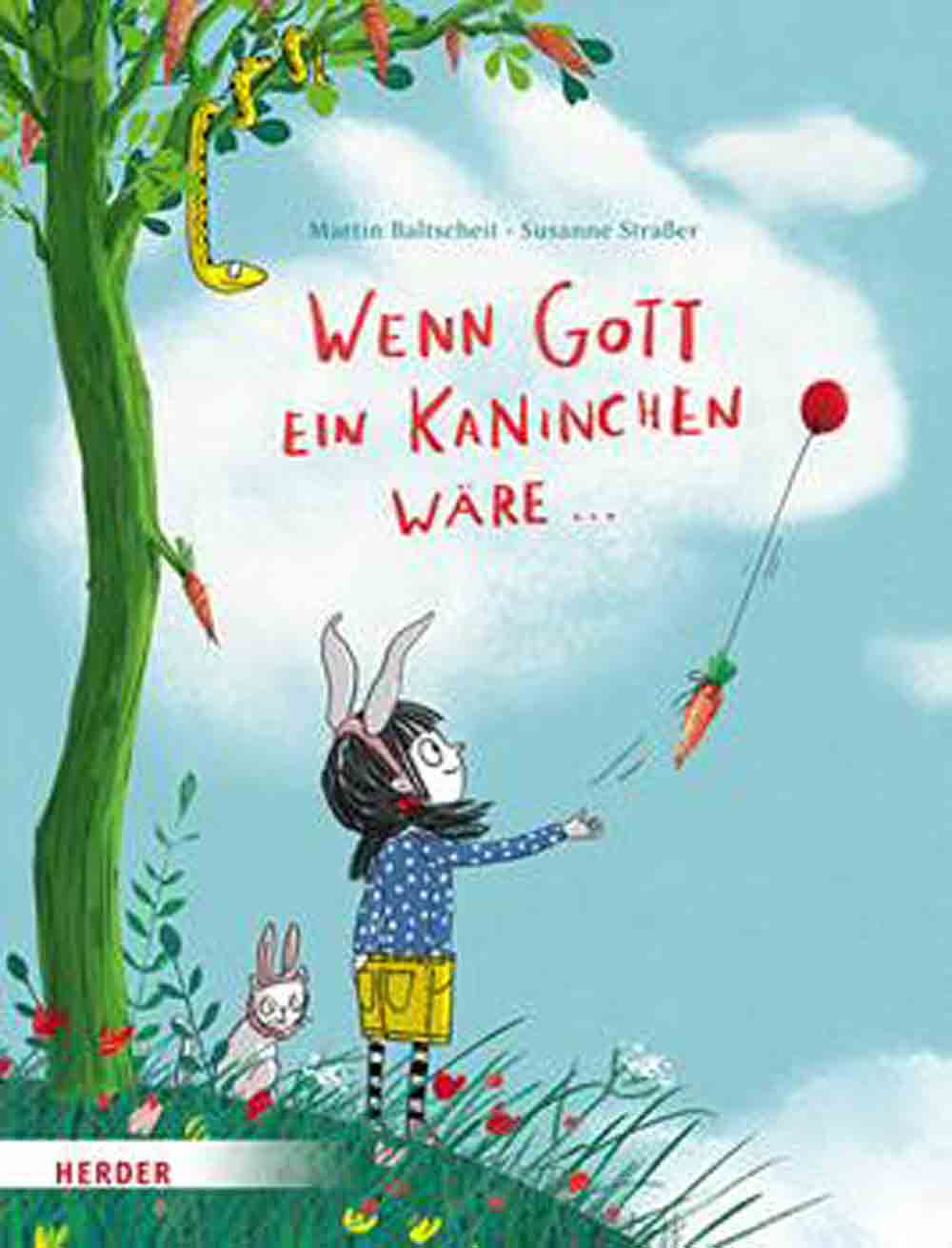 Verlag Herder: Troisdorfer Bilderbuchpreis 2023, 2. Preis für Susanne Straßer und »Wenn Gott ein Kaninchen wäre …«