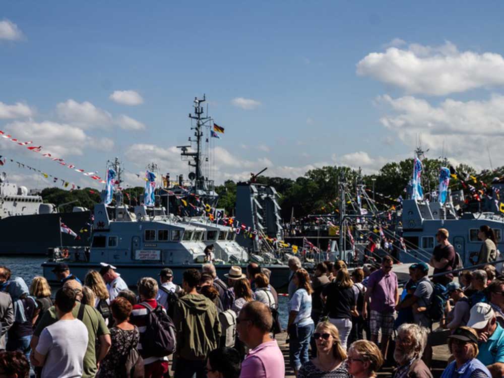 Marine erleben auf der Kieler Woche, 16. bis 25. Juni 2023