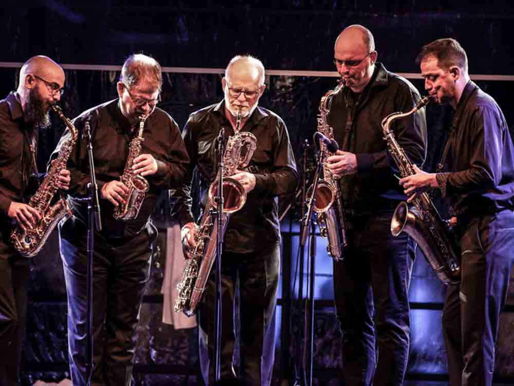 Quintessence Saxophone Quintet, »Lieblingsstücke«, Stadthalle Gütersloh, 16. November 2023