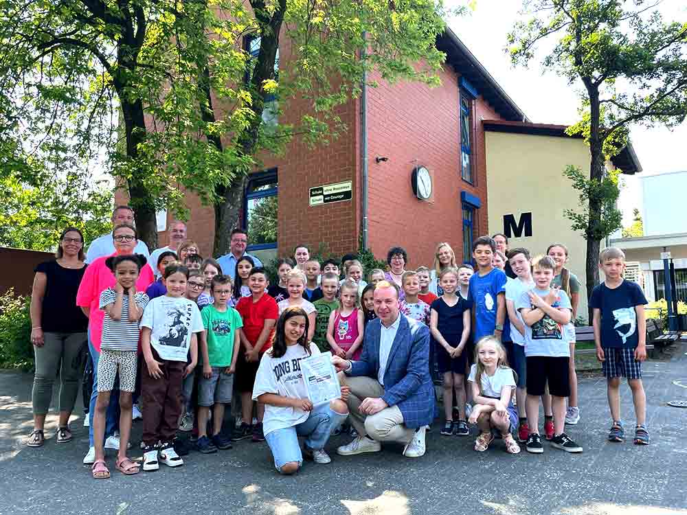 Bad Lippspringe, Evangelische Grundschule als Schule ohne Rassismus ausgezeichnet