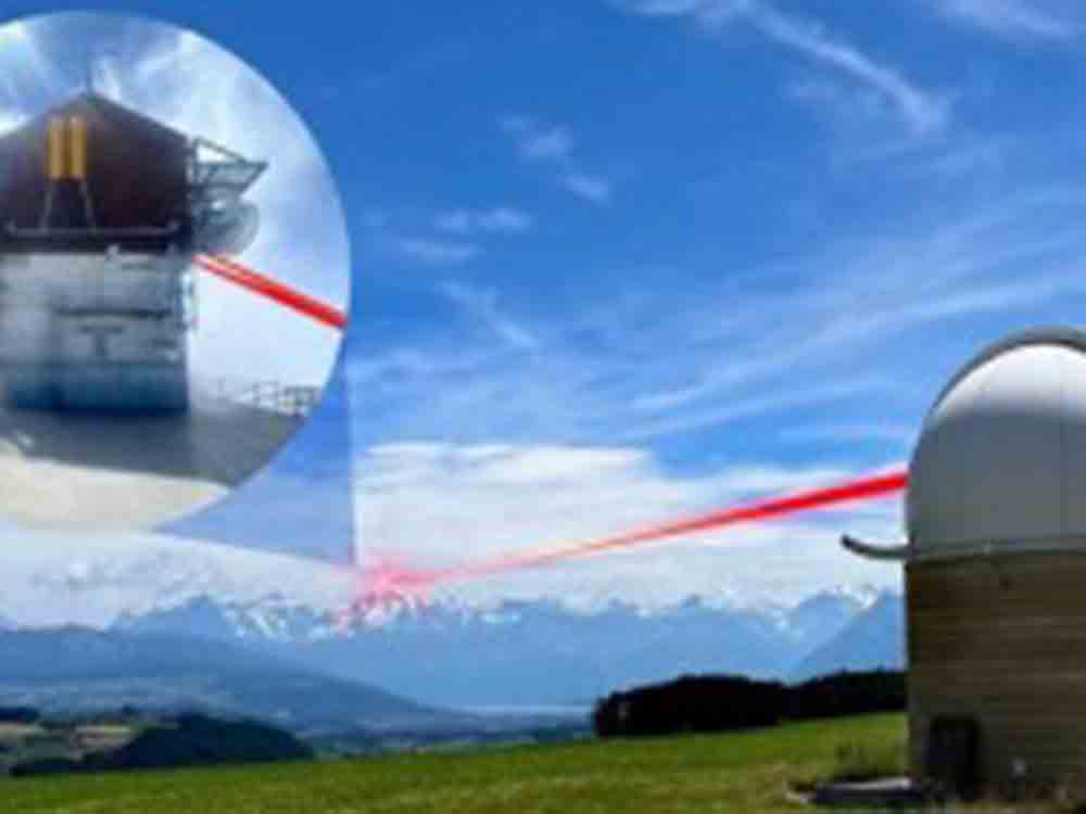Laser überträgt Dutzende Terabits pro Sekunde, Wissenschaftler der ETH Zürich demonstrieren Potenzial von optischer Datenkommunikation