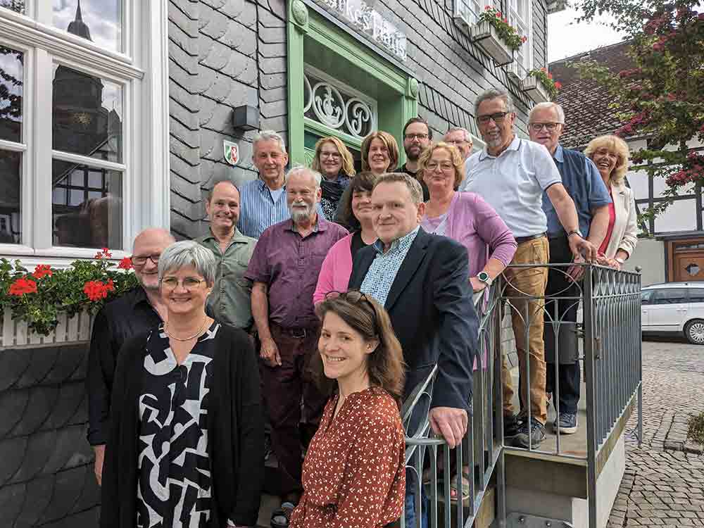 Das Regionale Kulturprogramm im Sauerland, Projektvorstellung in Markes Haus in Eversberg