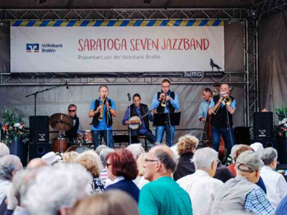Jazz & More im Juli und August 2023 in Wolfsburg, Auftakt mit den Saratoga Seven