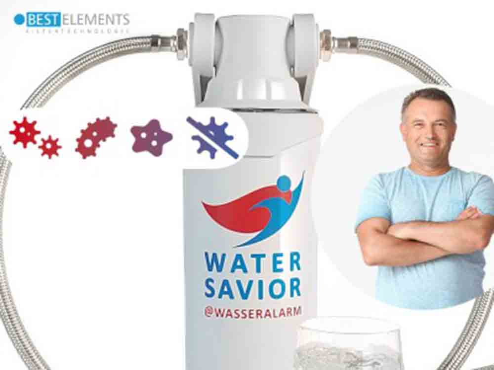 Wasserfilter Innovation: sauberes Trinkwasser durch kompakten Schutz vor bakteriellen Verunreinigungen, Best Elements Filtertechnologie