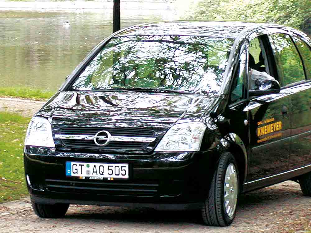 Anzeige: Gütersloh, der neue Opel Meriva 2003