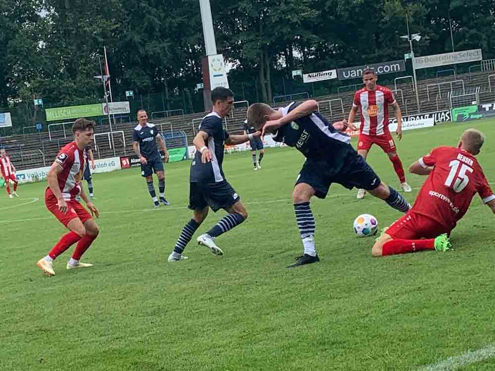 Fußball, Online Kartenvorverkauf für das Heimspiel FC Gütersloh gegen SC Wiedenbrück gestartet, 4. August 2023