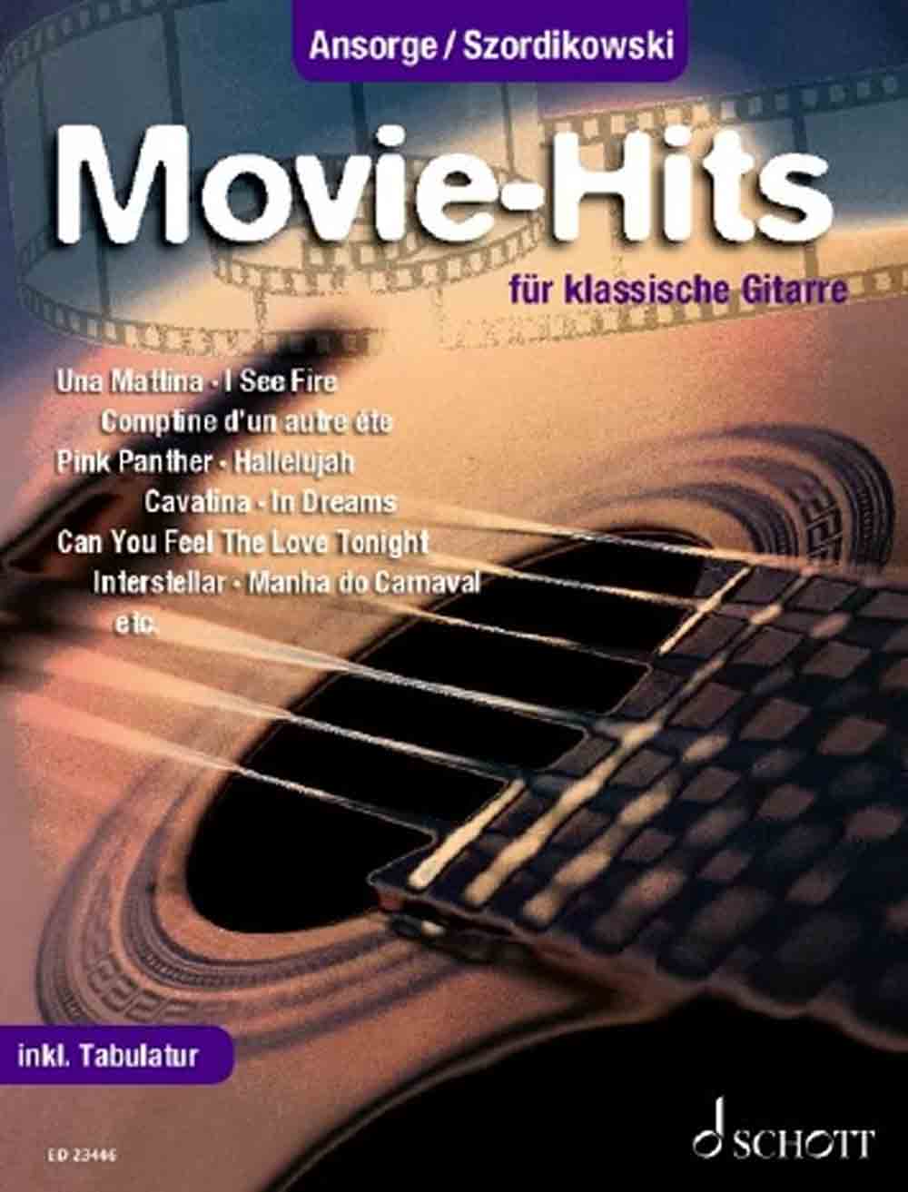 Schott Music Group, Film ab! 20 Film Klassiker arrangiert für klassische Gitarre