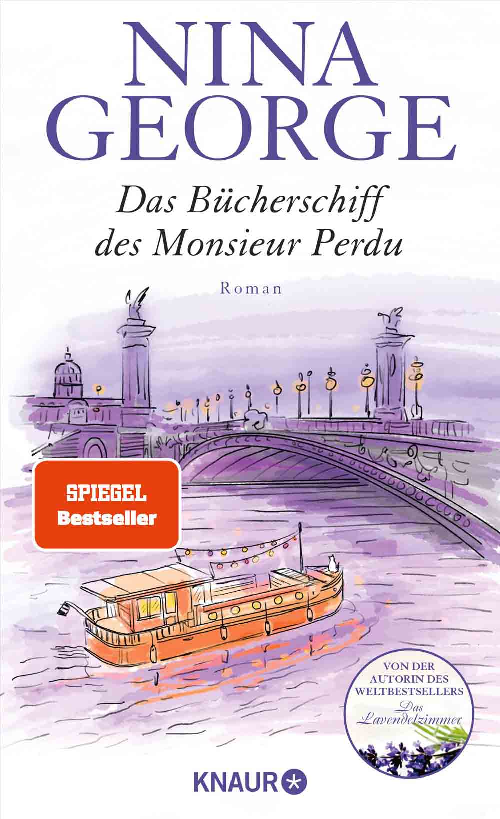 Lesetipps für Gütersloh, Illis Literaturplausch: Nina George, »Das Bücherschiff des Monsieur Perdu«
