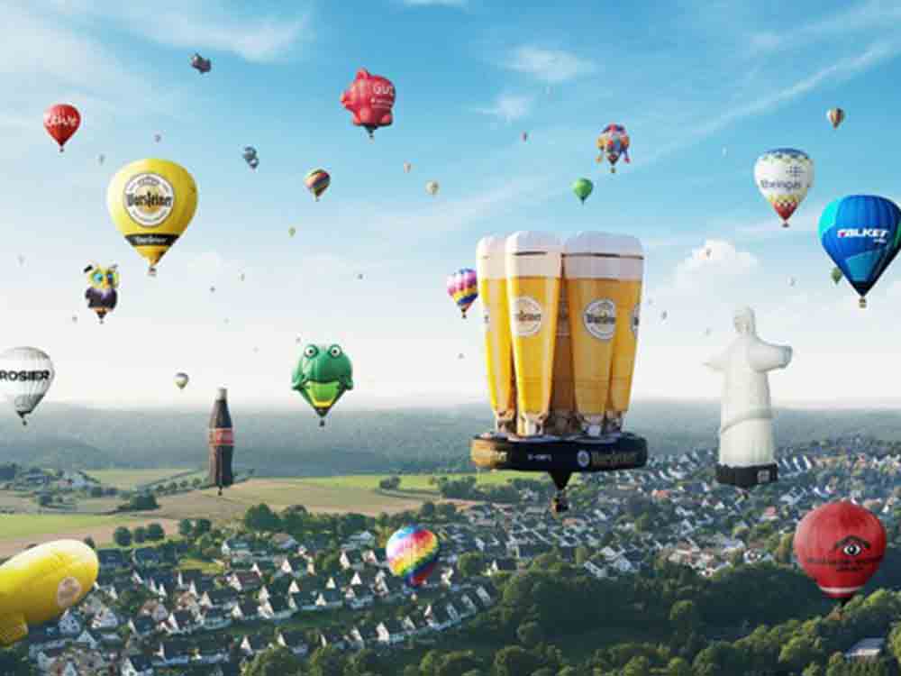 Über den Wolken: ein Himmel voller Ballone, Warsteiner Internationale Montgolfiade, 1. bis 9. September 2023