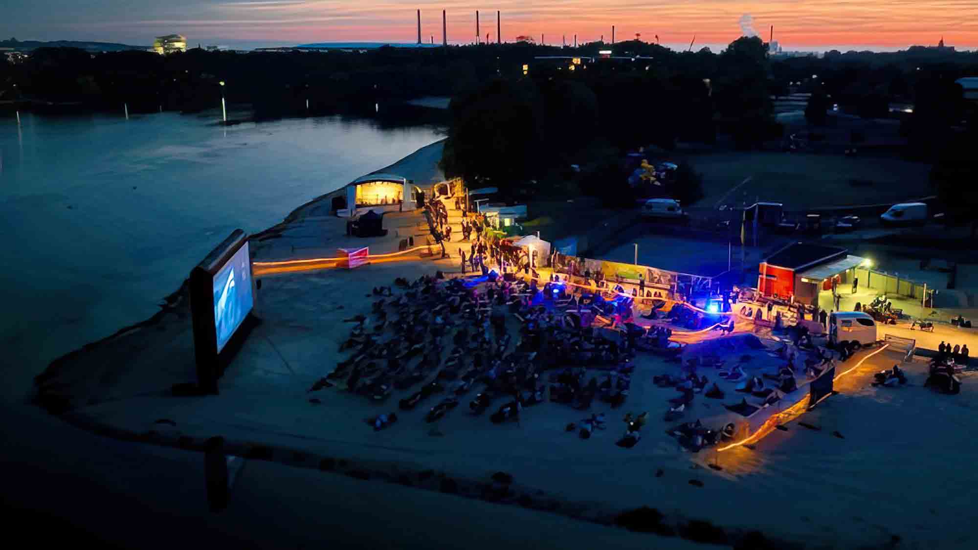 Open Air Strandkino am Allersee, 18. und 19. August, 25. und 26. August 2023