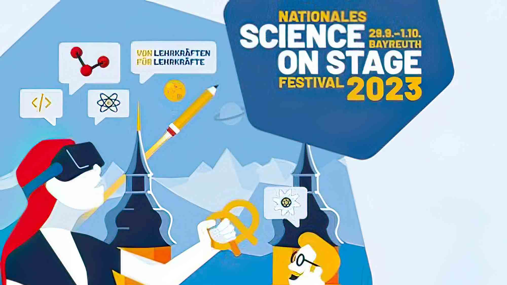 MINT Unterrichtsideen aus Gütersloh beim Nationalen Science on Stage Festival, 29. September bis 1. Oktober 2023
