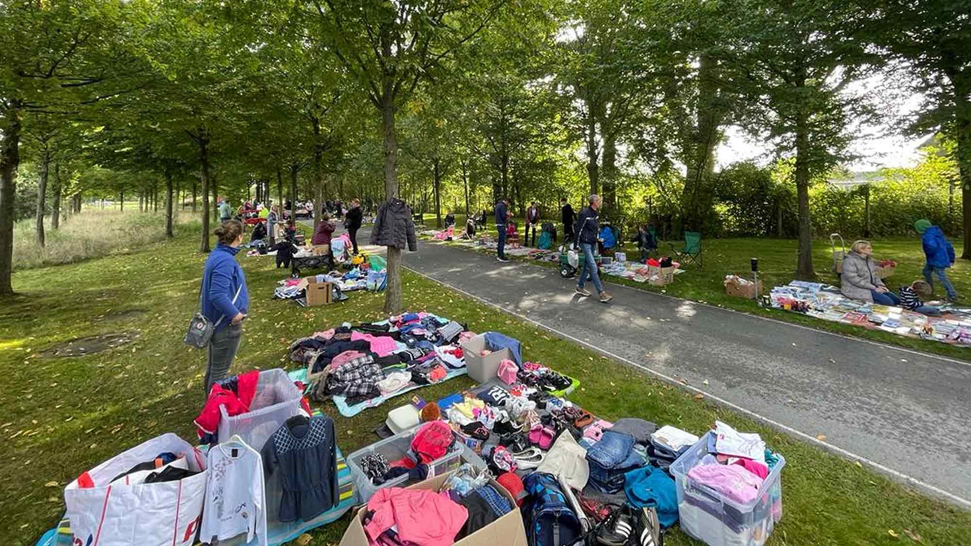 Rietberg: Weltkindertag mit Trödelmarkt und viel Musik – am 17. September 2023 hat der Nachwuchs im Park das Sagen