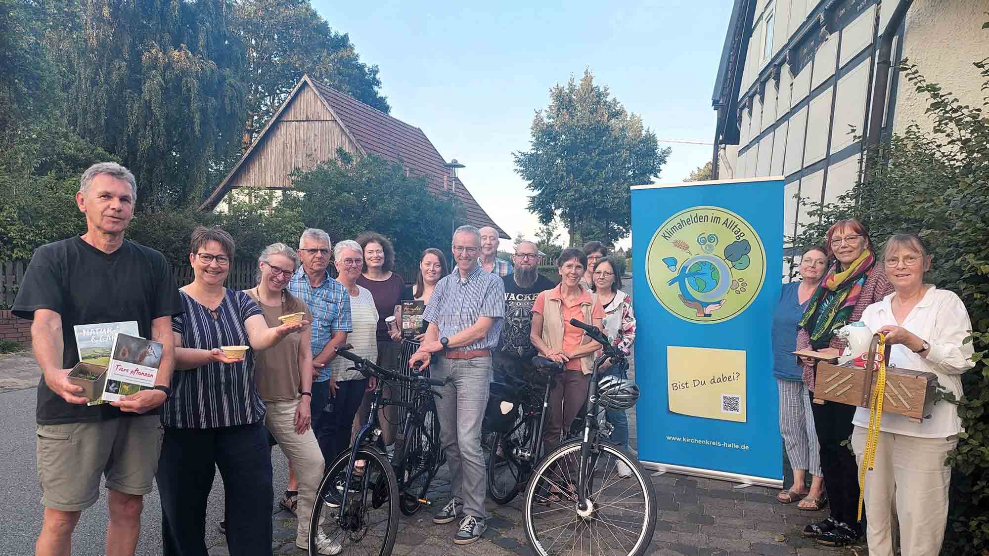 Klimahelden auf Tour, Kirchenkreis Halle lädt zum Aktionstag nach Bockhorst, 16. September 2023