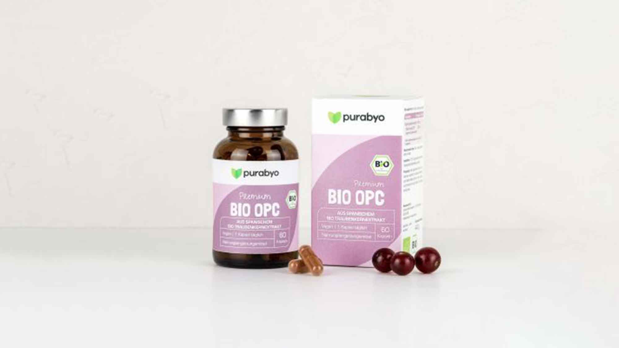 Neu bei Purabyo: Bio OPC Traubenkernextrakt  – nachhaltige Herkunft und höchste Bio Qualität