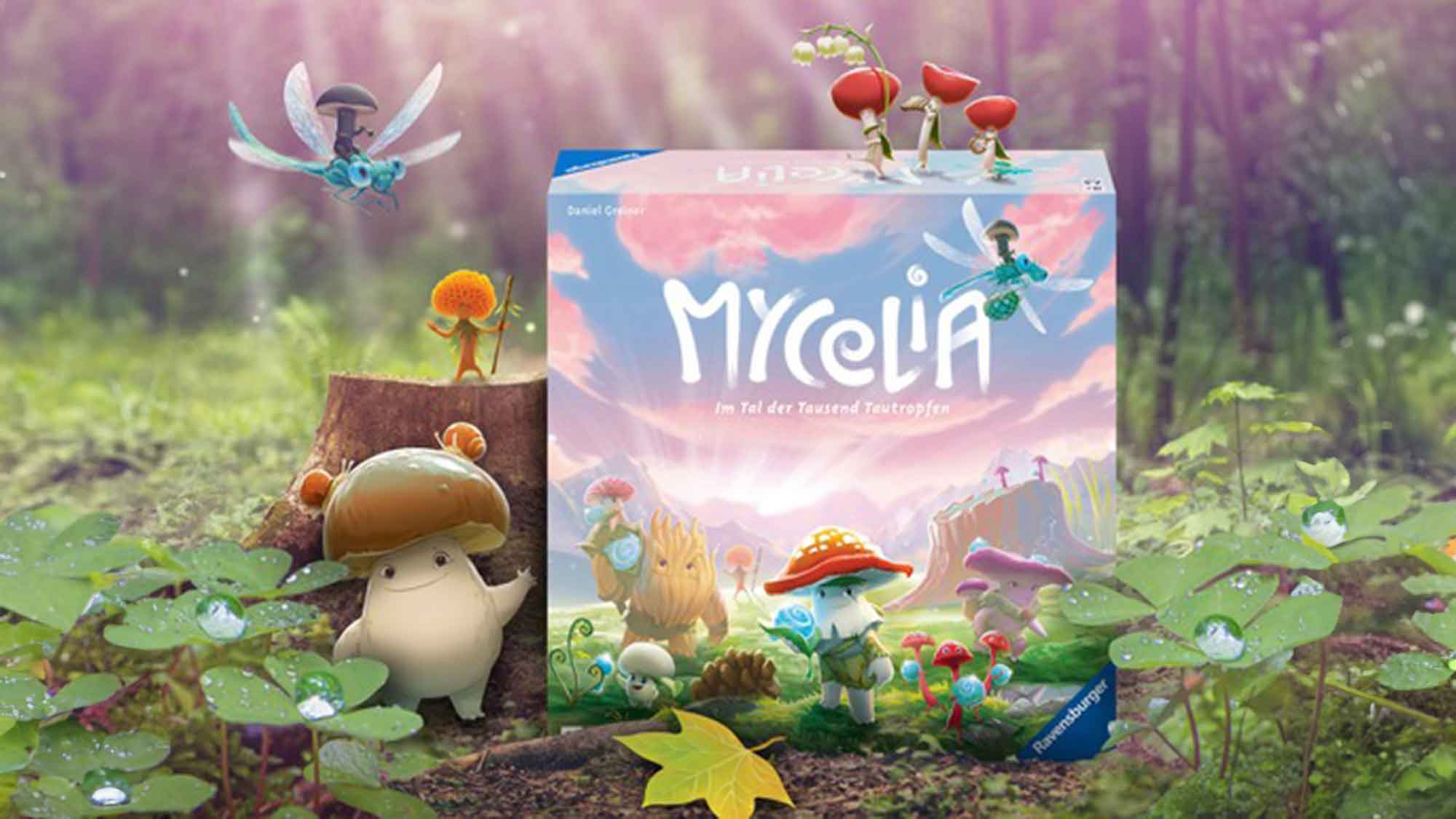 Mycelia – ein tautastisches Deckbau Spiel für die ganze Familie