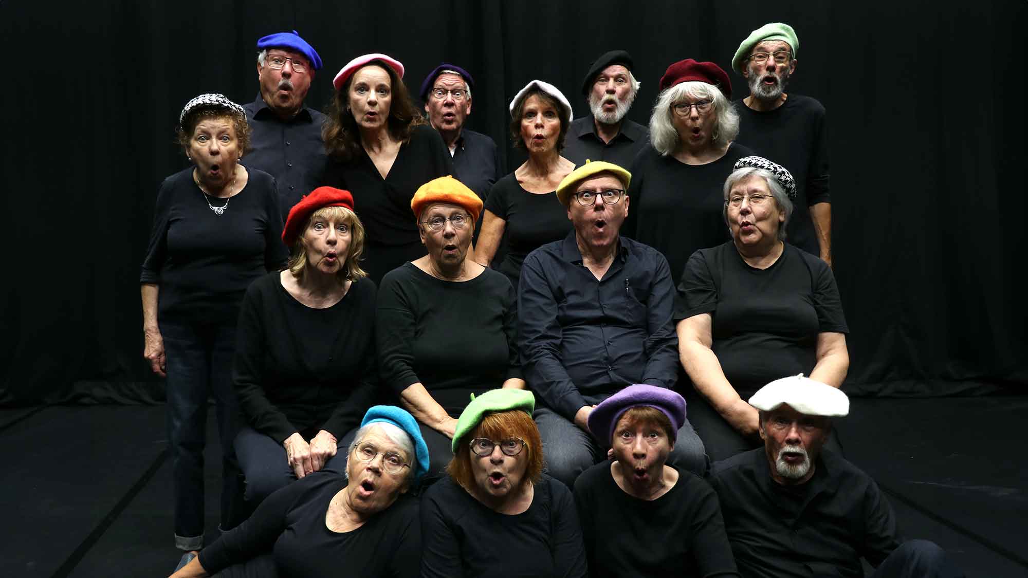 Theaterlabor Bielefeld, Seniorentheatergruppe »Jetzt oder Nie«, Premiere am 20. Oktober 2023