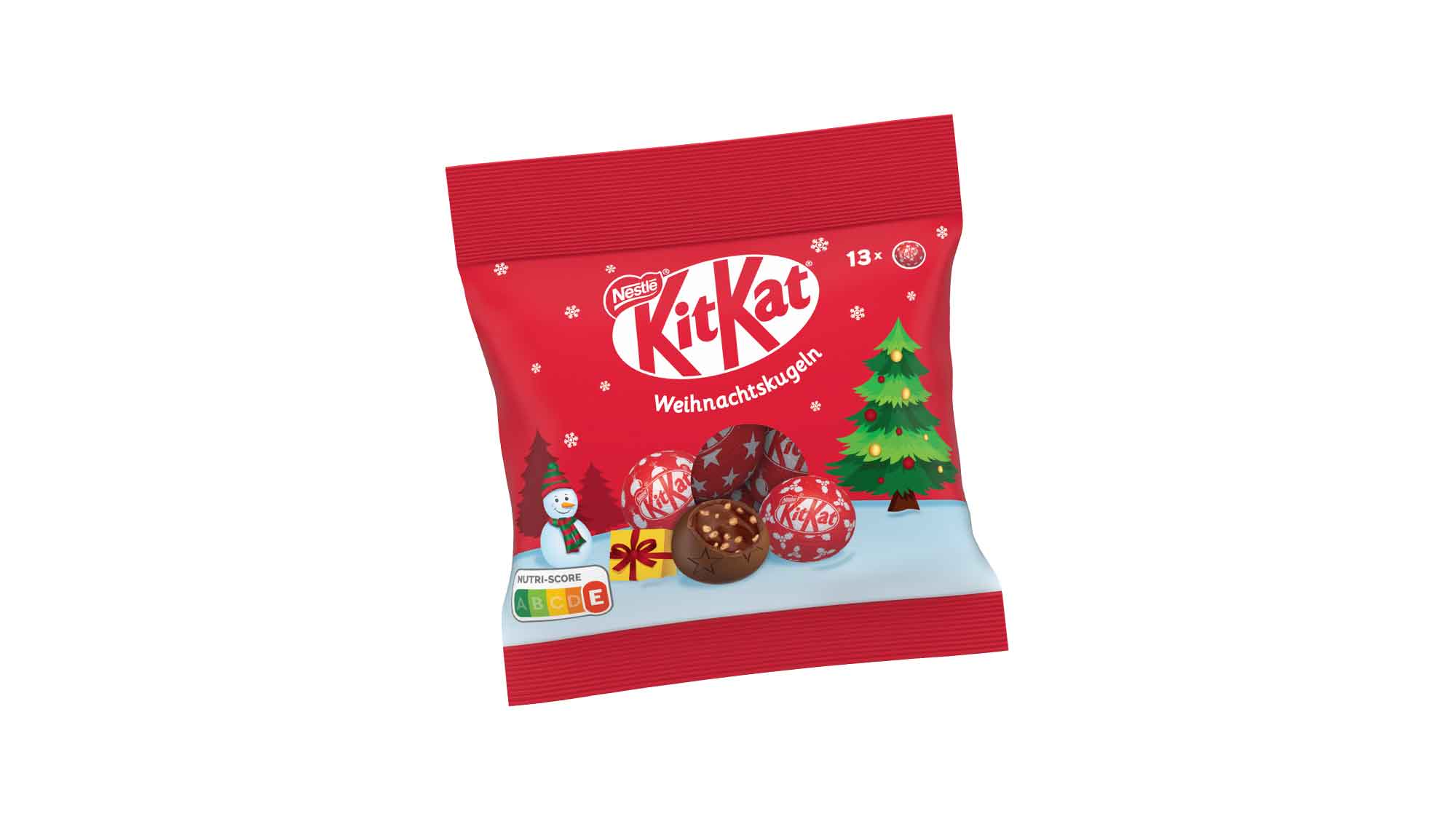 KitKat Weihnachtsneuheiten: neue Weihnachtsschokoladen von KitKat
