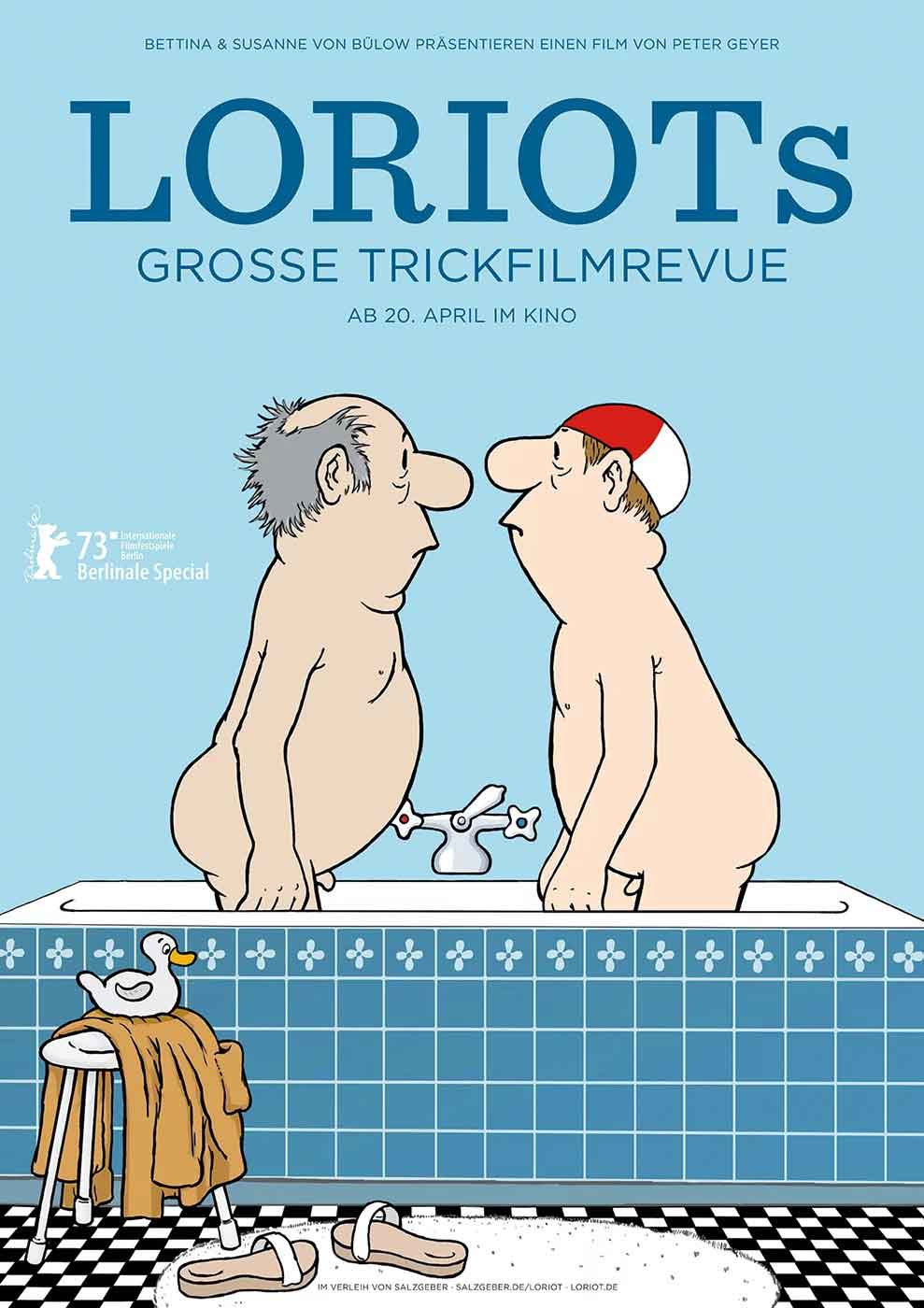 31 Sketche vom Großmeister der Humoristen, »Loriots große Trickfilmrevue« im Cultura Kino, 9. November 2023