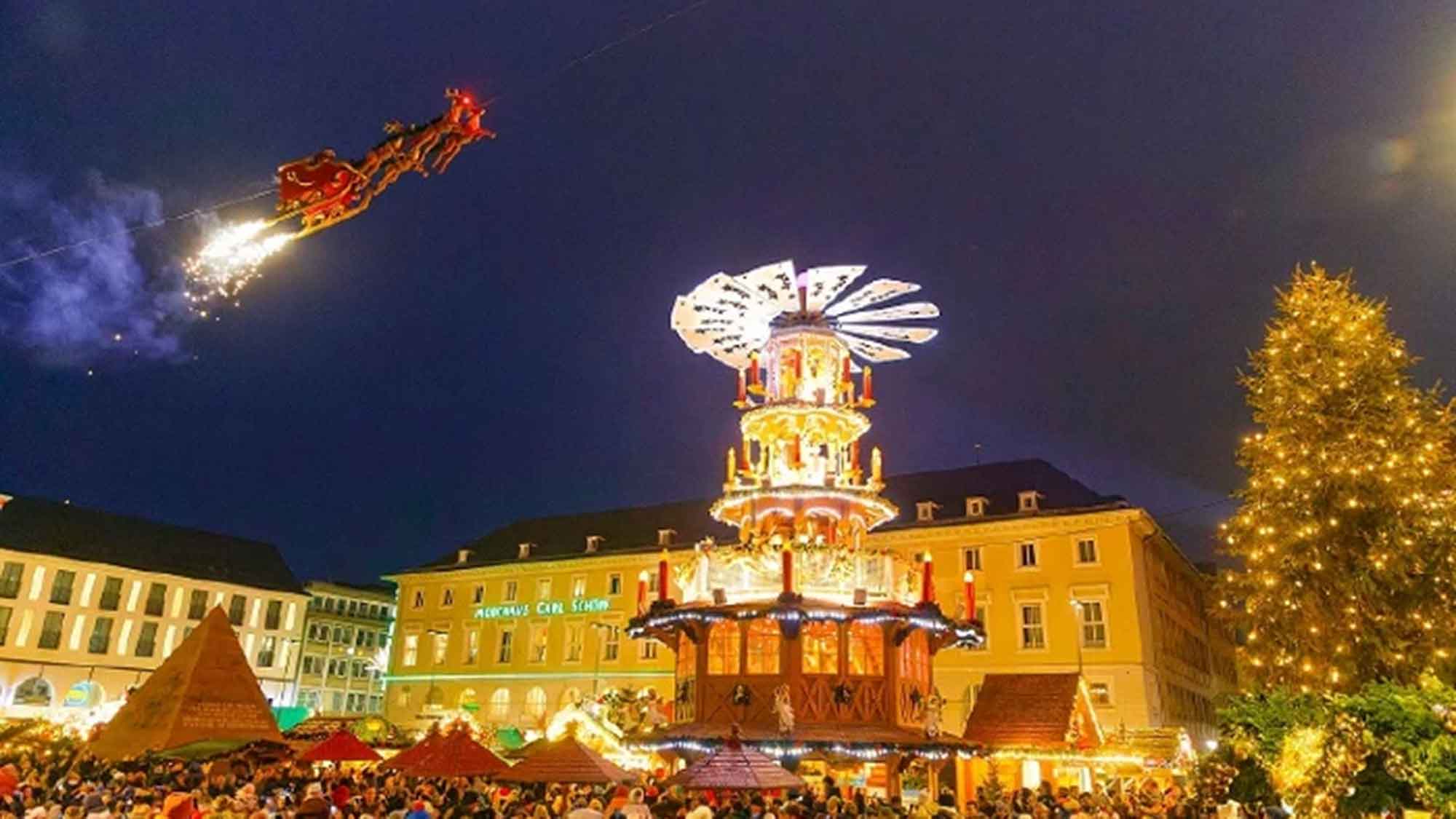 Weihnachtlicher Lichterzauber in Karlsruhe mit neuen Highlights