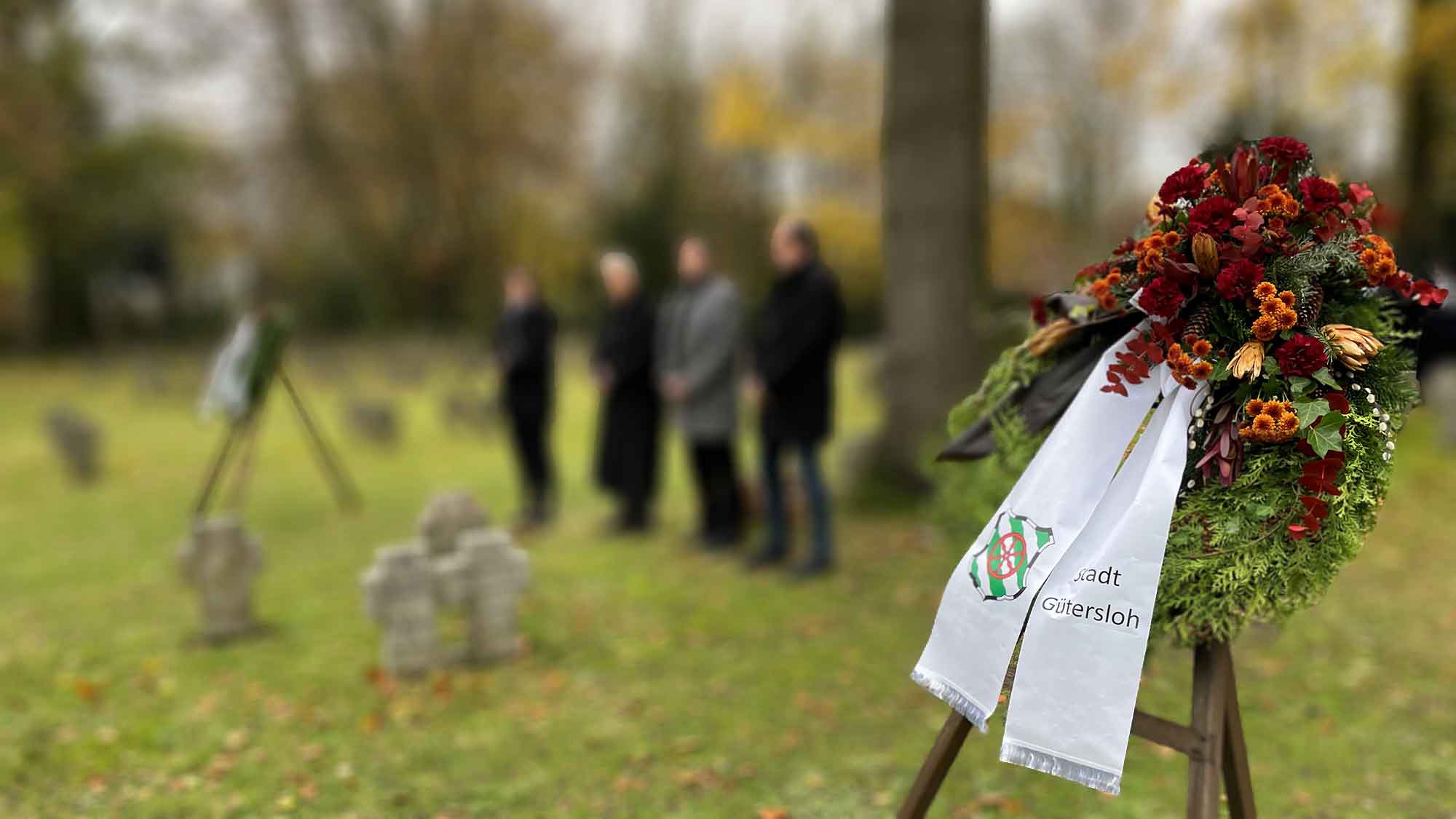 Gütersloh: Volkstrauertag – Gedenken an Kriegsopfer