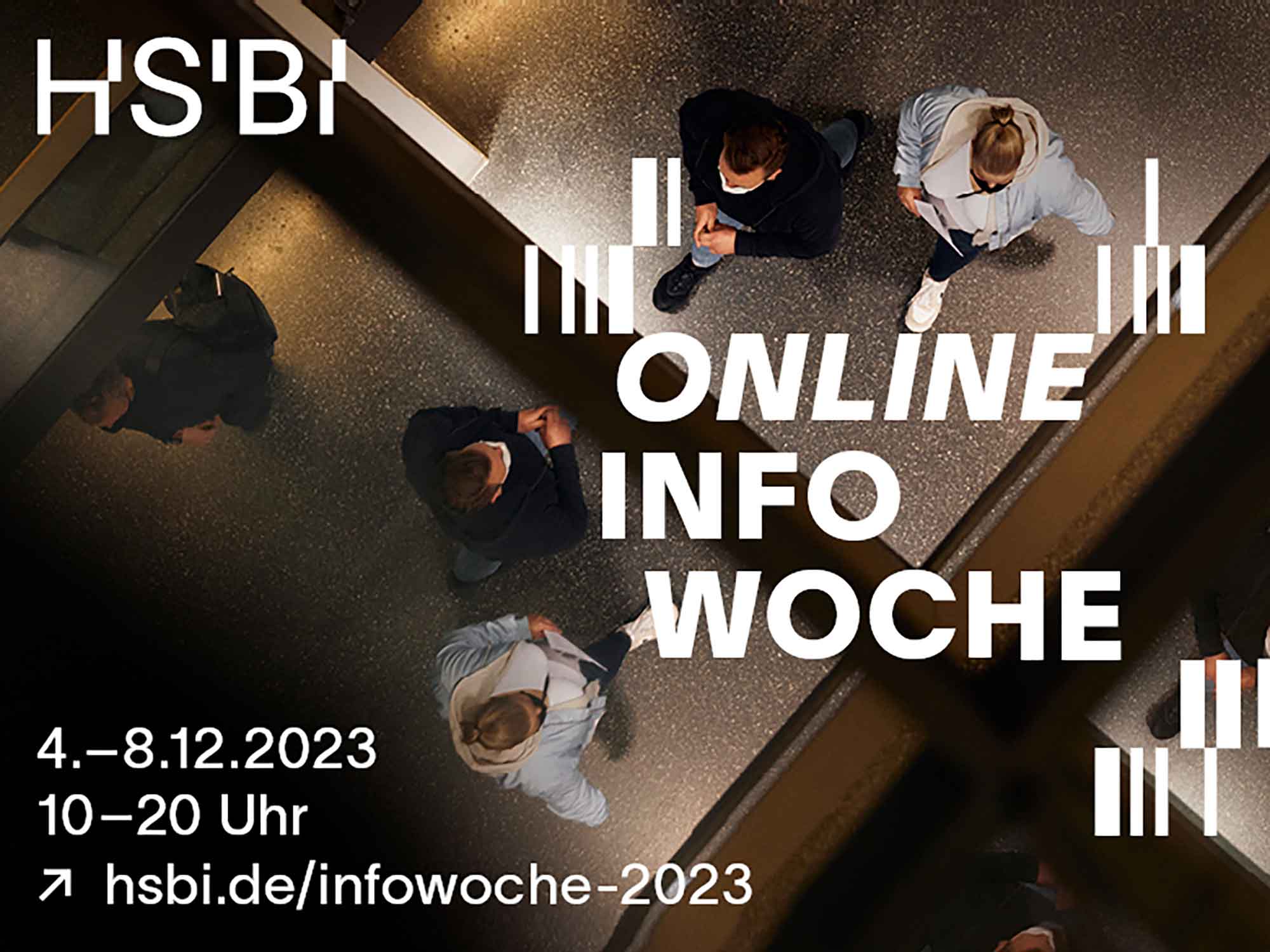 Online Infowoche der Hochschule Bielefeld (HSBI), 4. bis 8. Dezember 2023