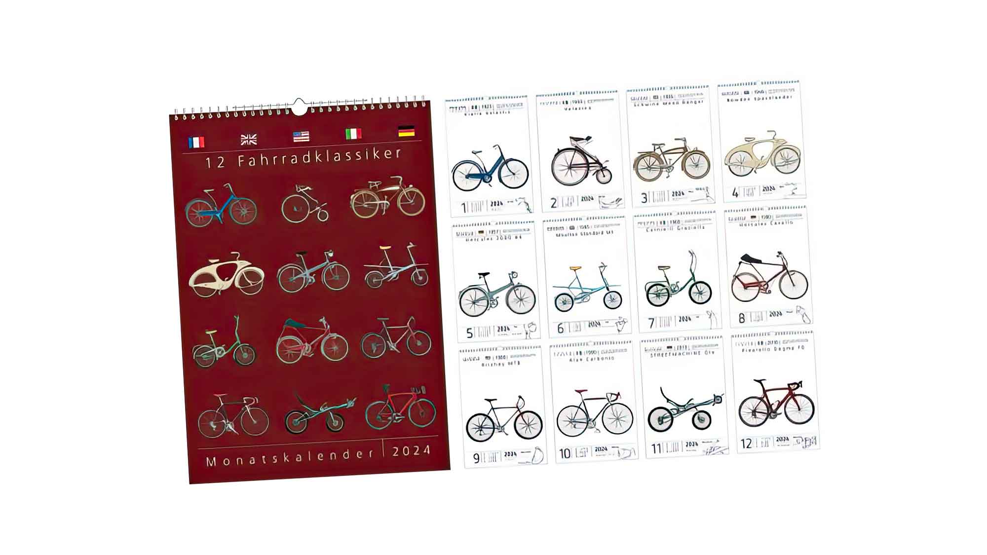 »radundbuch.de« bringt neuen Fahrradkalender 2024