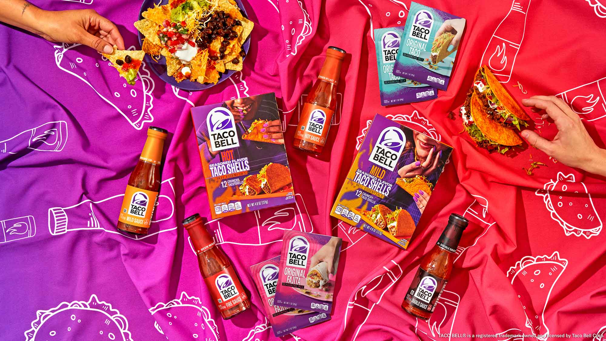 Taco Bell at Home Answers Craving Calls from College Students on Taco Bell less Campuses