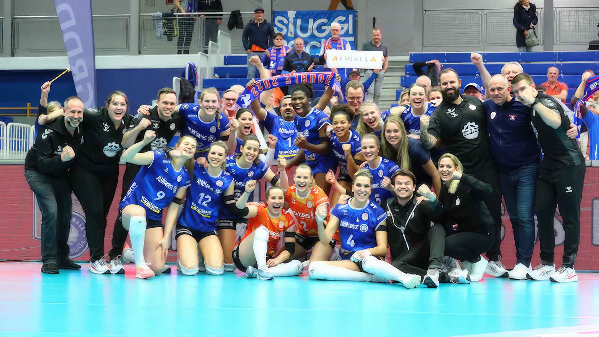 Deutscher Volleyball Verband (DVV) Pokal: Stuttgart und Potsdam ziehen ins Finale ein