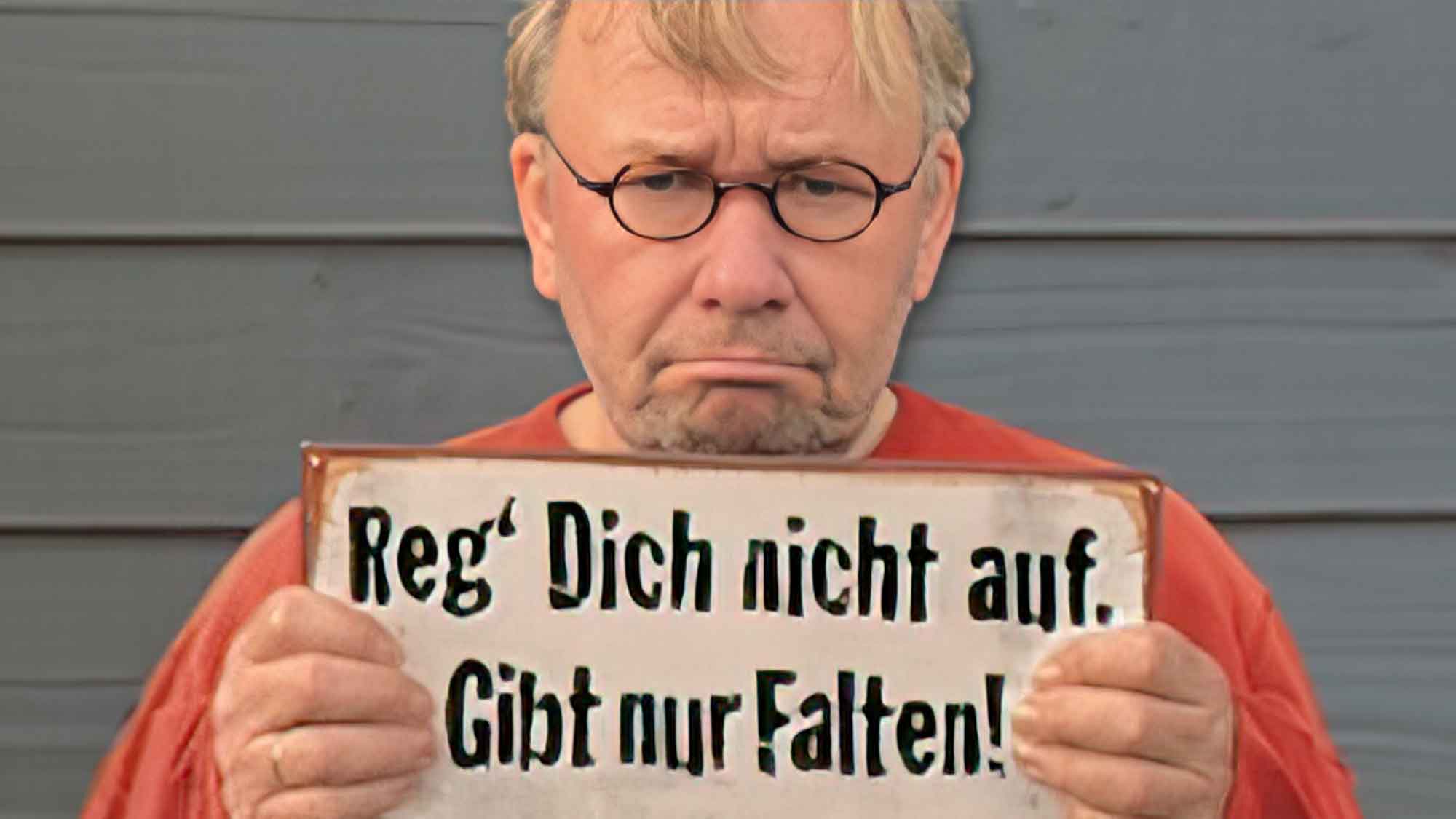 Bernd Stelter kommt am 2. November 2024 nach Lippstadt: »Reg’ Dich nicht auf. Gibt nur Falten!« heißt sein neues Programm