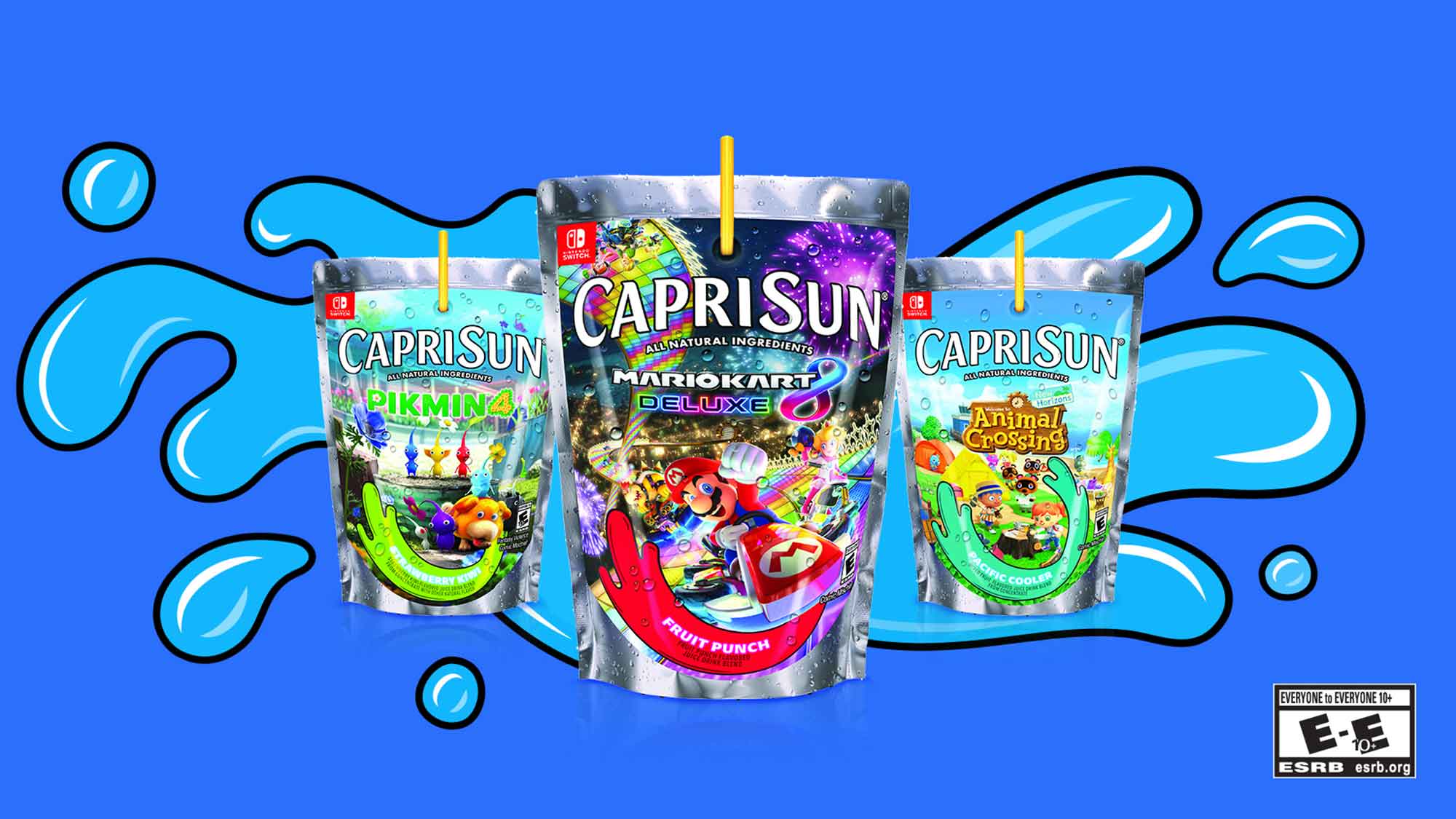 Capri Sun and Nintendo Invite Fans to “Slurp and Win” This Winter