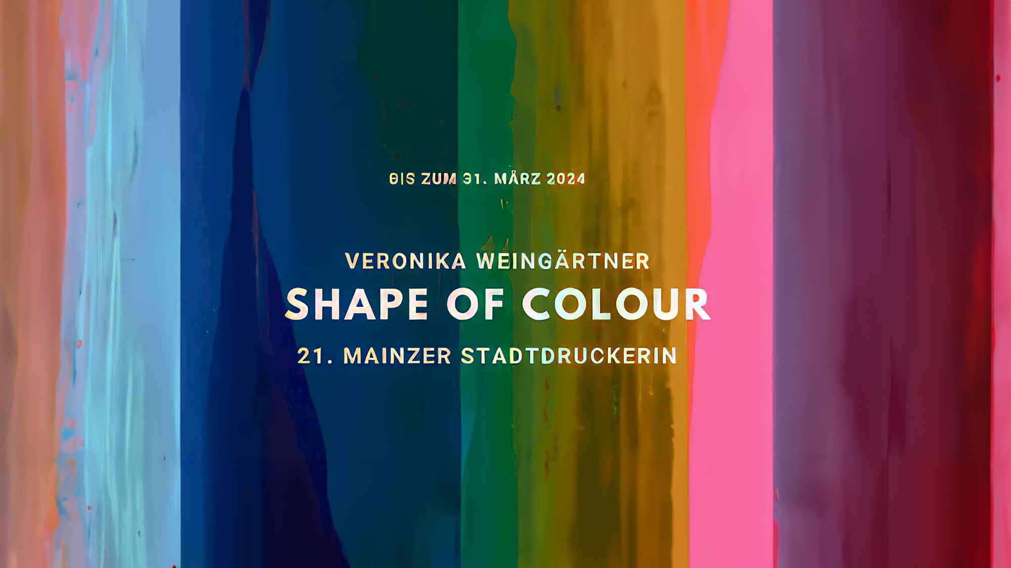 Sonderausstellung »Veronika Weingärtner: shape of colour – 21. Mainzer Stadtdruckerin« bis 31. März 2024 verlängert