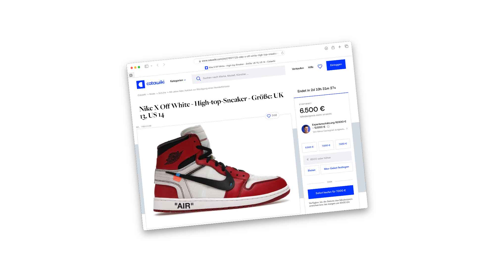Online Auktion: Schuhe im Wert eines Kleinwagens? Wie der Nike Wiederverkaufsmarkt boomt