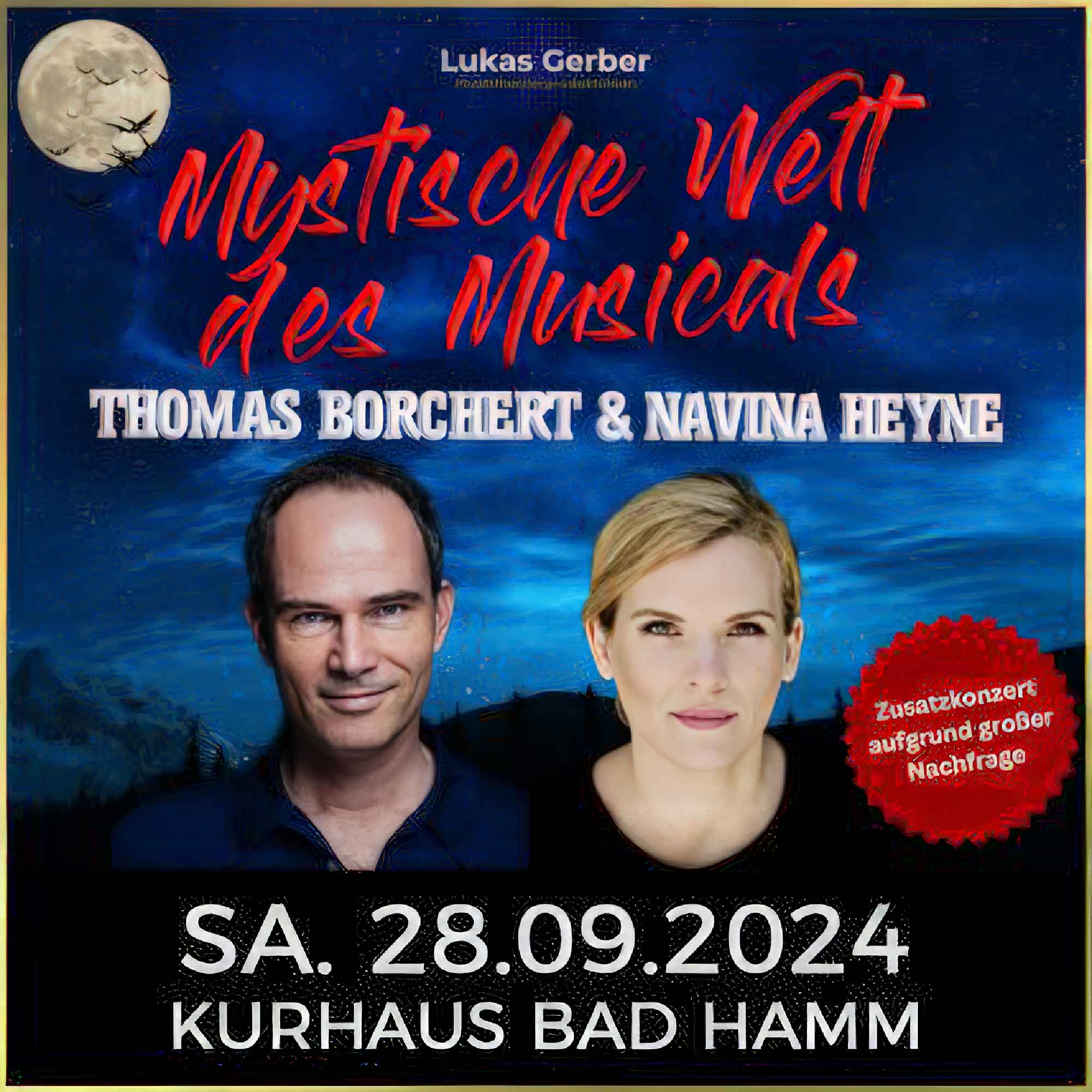 Musicalstar Thomas Borchert kommt am 28. September 2024 ins Kurhaus Bad Hamm