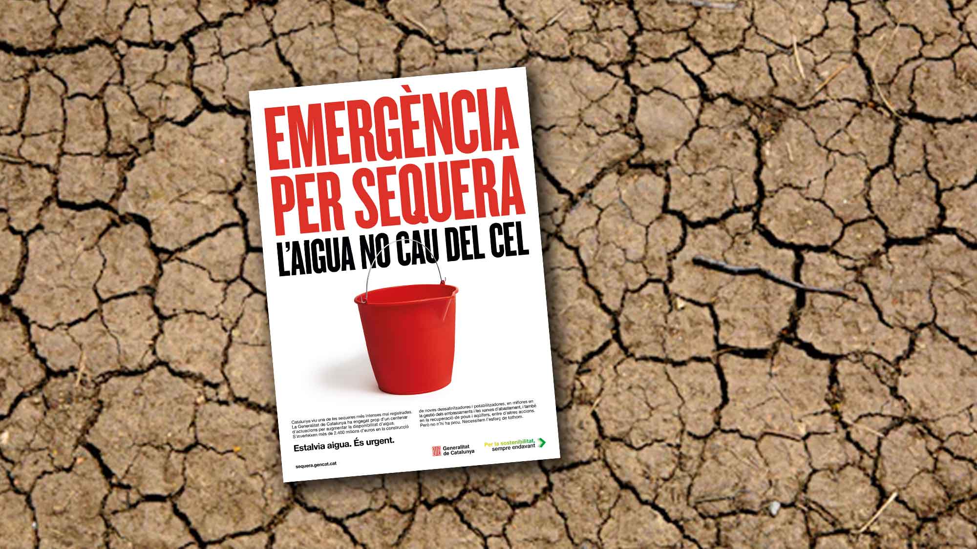 Präsident Aragonès: Regierung verordnet weitere Maßnahmen gegen Wassernotstand in Katalonien