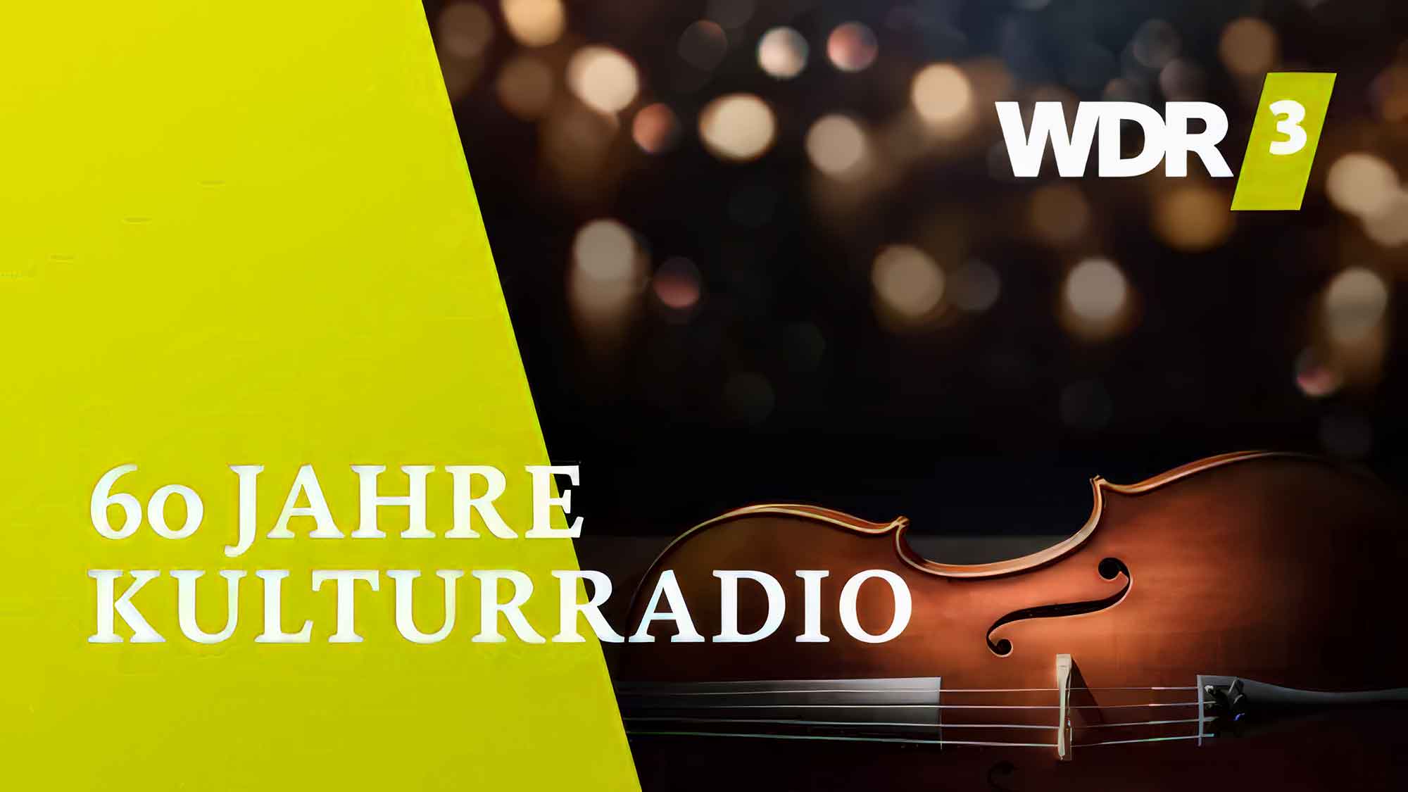 60 Jahre WDR 3: Klassik Fans freuen sich auf Jubiläums Aktion »WDR 3 – Ihre Klassik Hits«