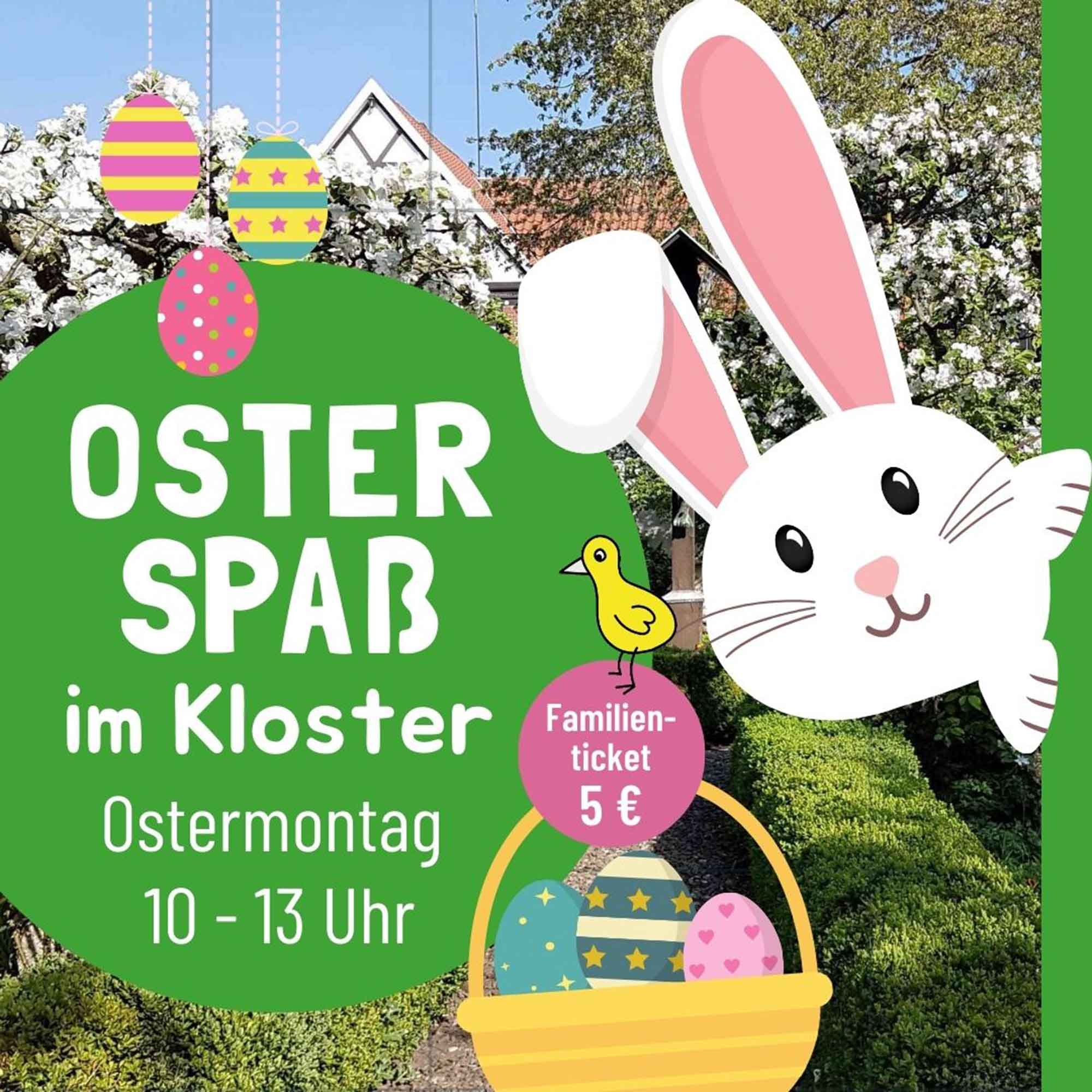Kloster Wiedenbrück: Osterferien Aktionen 2024 im Kloster
