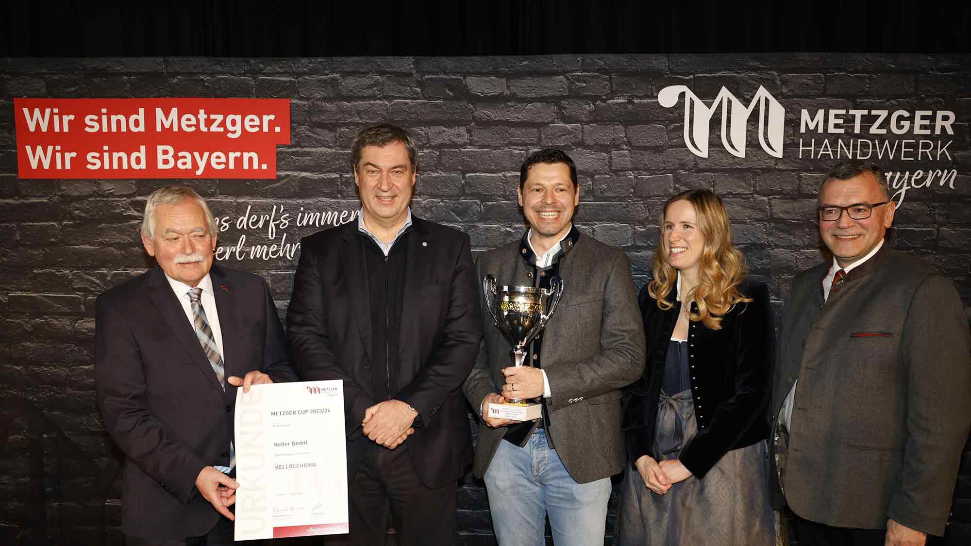 Feinkost Keller aus Langenbach räumt beim bayerischen Metzger Cup 2023/24 ab