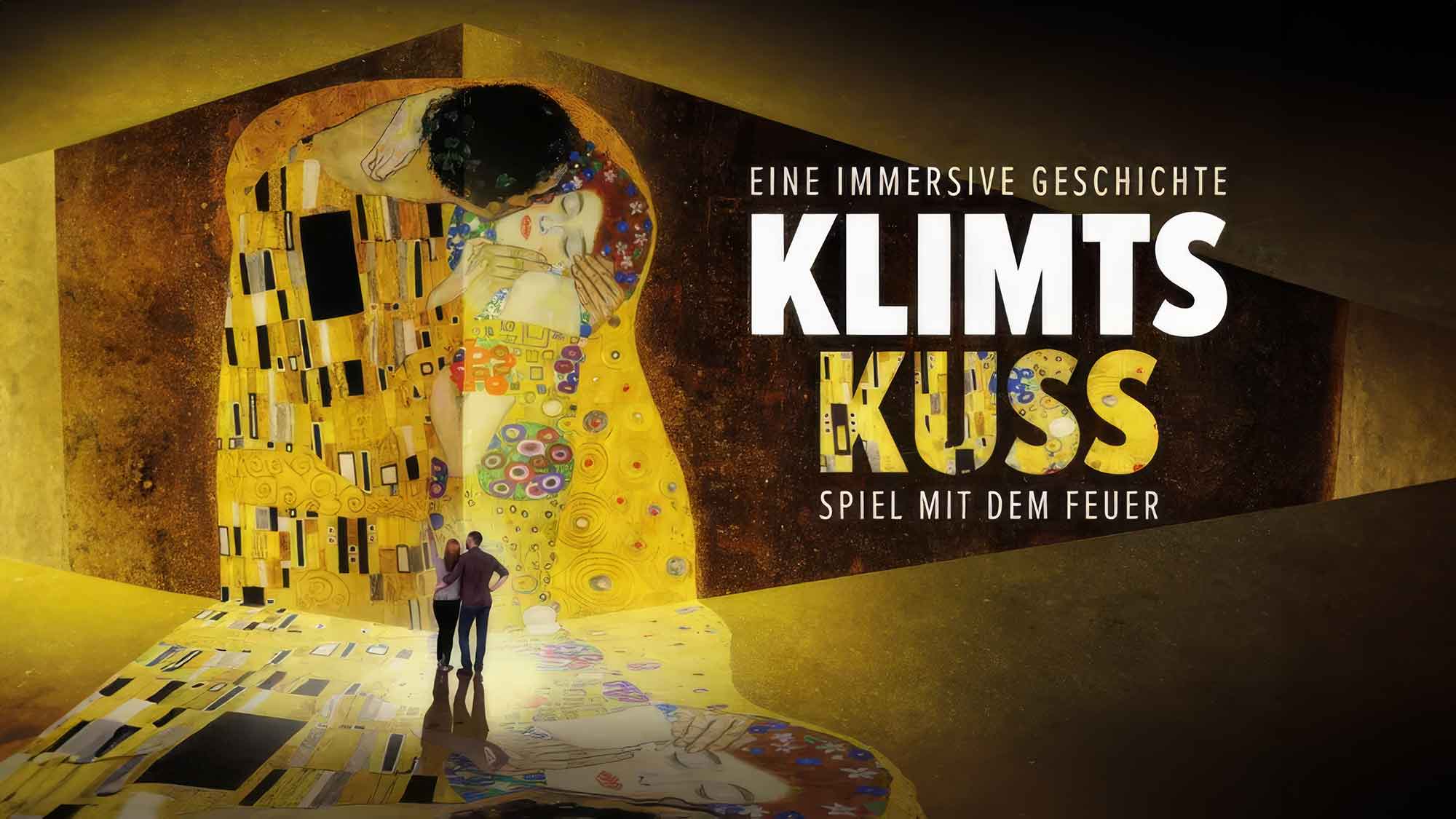 Klimts Kuss, eine immersive Geschichte, nun in Mainz, 5. Dezember 2024 bis 30. März 2025