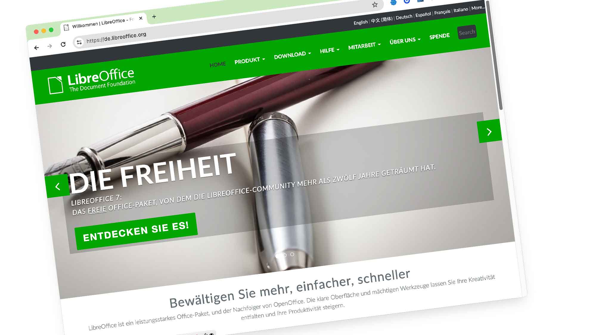 Volkshochschule Gütersloh: kostenlose Officeanwendungen – »LibreOffice« und »Thunderbird«